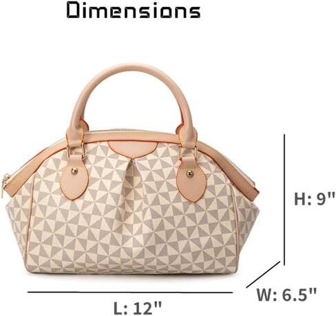 Large Capacity Top Handle Handbag for Women, Designer Trendy Tote Bag Purse in Saudi Arabia