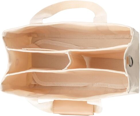 احصل على حقيبة حمل من القماش مع جيوب، وحقيبة كروس كبيرة للنساء، وحقيبة كتف كاجوال، وحقيبة حمل كل شيء مع مقصورات in Kuwait