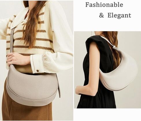 YYW Hobo Shoulder Bag for Women, PU Leather Clutch Purse Handbag Tote Bags with Zipper in Saudi Arabia