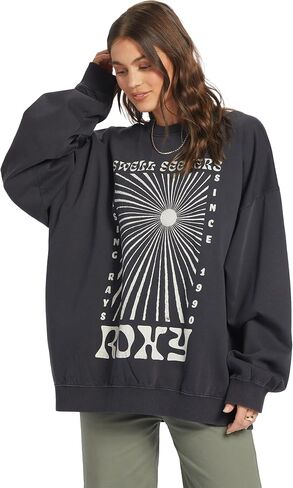 Roxy Women's Oversized Crewneck Sweatshirt in Saudi Arabia