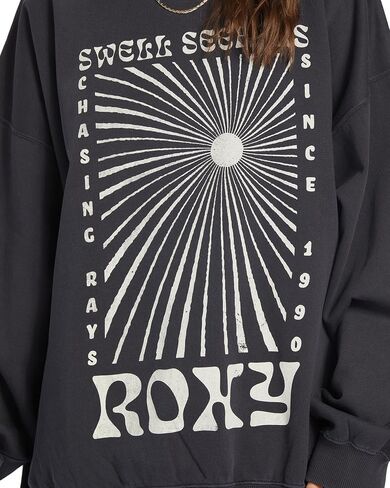 Roxy Women's Oversized Crewneck Sweatshirt in Saudi Arabia