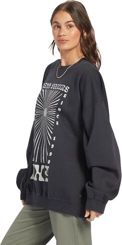 Roxy Women's Oversized Crewneck Sweatshirt in Saudi Arabia
