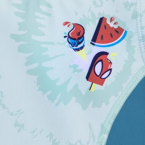 Marvel Spider-Man Swimsuit for Girls 4 Blue in Saudi Arabia