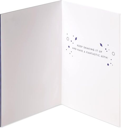 Papyrus 60th Birthday Card (Wonderful Celebration) in Kuwait