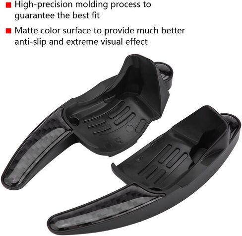 Keenso Steering Paddle Shifter Car Blade Shifter Extension for VW 6 B6 MK5 - Pair(Silvery) in Saudi Arabia