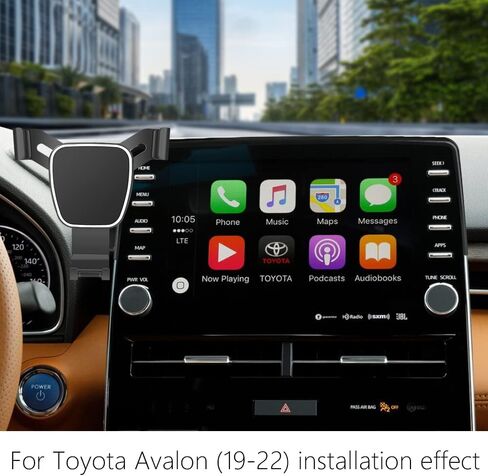 حامل هاتف السيارة لسيارة Toyota Avalon 2019-2022، Avalon Hybrid 2019-2022 ملحقات السيارات حامل شاشة الملاحة الديكور الداخلي للهاتف الخلوي المحمول in Saudi Arabia
