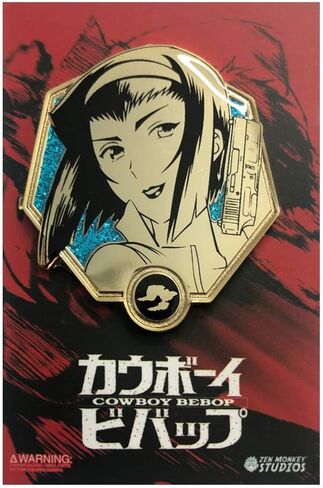 Golden Faye Valentine - Cowboy Bebop Collectible Pin in Saudi Arabia