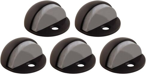 حاجز باب على شكل قبة من Design House 181883، 5 قطع، نيكل ساتان in Kuwait