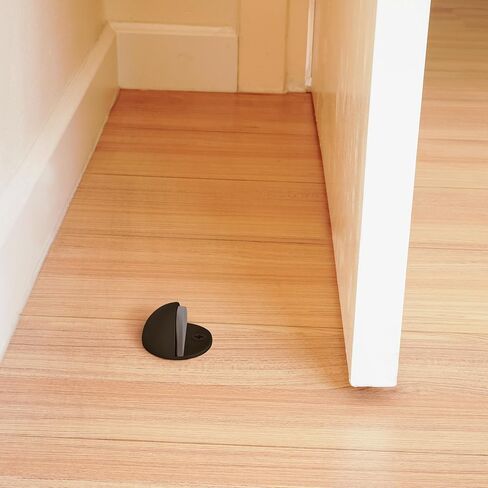 حاجز باب على شكل قبة من Design House 181883، 5 قطع، نيكل ساتان in Kuwait