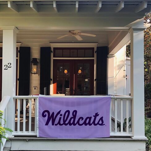 Desert Cactus Kansas State University Flag Wildcats K-State Flag Banners 100% Polyester Indoor Outdoor 3x5 feet Flags (Style B) in Saudi Arabia