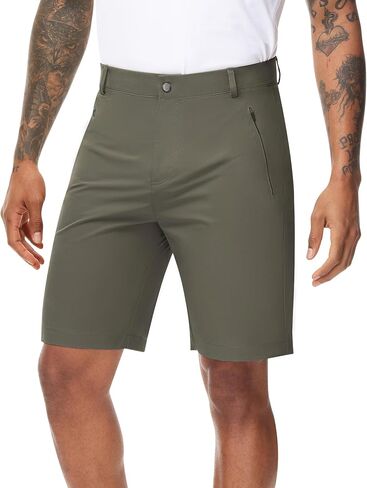 Men's Golf Shorts, Dress Stretch Golf Shorts for Men Dry Fit with Pockets Hiking Casual Work 9 Inch Inseam in Saudi Arabia