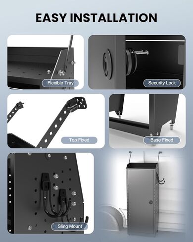 خزانة تخزين أرفف فان قابلة للقفل لشاحنات أو شاحنات البضائع كاملة الحجم in Kuwait