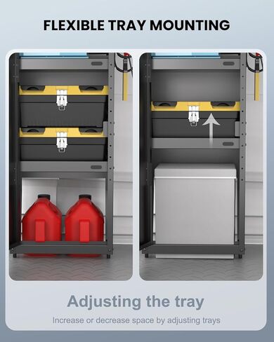 خزانة تخزين أرفف فان قابلة للقفل لشاحنات أو شاحنات البضائع كاملة الحجم in Kuwait