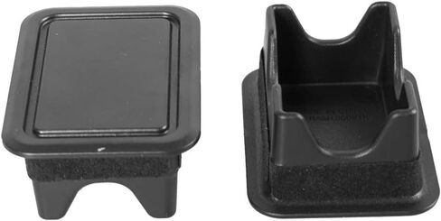 أغطية جيوب رام 1500، غطاء جيب عمود السكك الحديدية الخلفي للشاحنة متوافق مع دودج رام 2019 2020 2021 (مجموعة من 2) in Kuwait