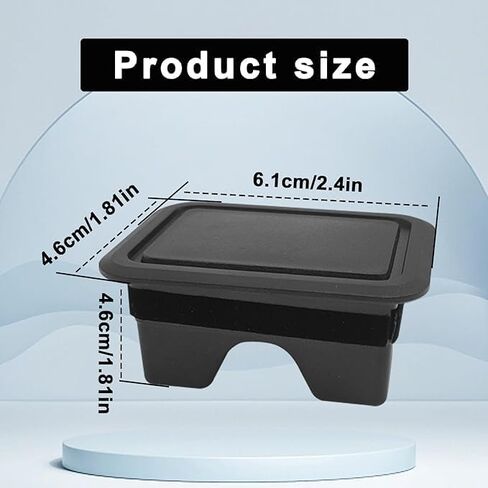 أغطية جيوب رام 1500، غطاء جيب عمود السكك الحديدية الخلفي للشاحنة متوافق مع دودج رام 2019 2020 2021 (مجموعة من 2) in Kuwait