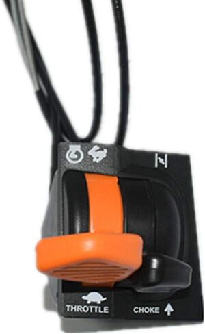 Carbman AM136026 Throttle & Choke Control Cable & Throttle Lever Set for John Deere AM136026 X500 X520 X540 in Saudi Arabia