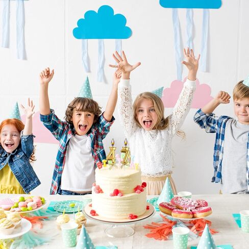 شموع عيد الميلاد السابع والأربعين والسبعين، باللون الذهبي 74 47 عامًا، شموع عيد الميلاد، هدايا تزيين تزيين الكيك لحفلة عيد ميلاد سعيد للنساء والرجال in Saudi Arabia