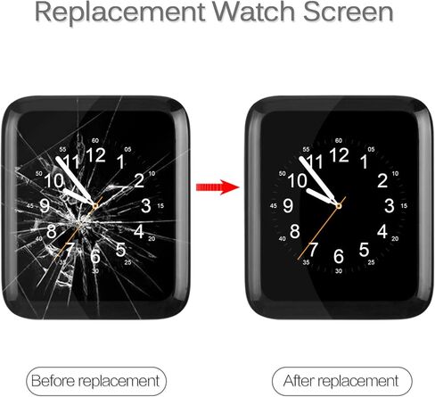 لساعة Apple Watch Series 3 GPS 38mm الجيل الثالث LCD استبدال شاشة العرض، لإصلاح مجموعة محول الأرقام LCD من السلسلة 3 Iwatch LCD، مع واقي شاشة (GPS 38mm) in Saudi Arabia
