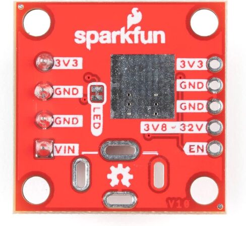 SparkFun Buck Regulator Breakout - 3.3V (AP63203)-Regulate power-2A synchronous Buck Converter- Wide Input 3.8V-32V- high-Efficiency Step-Down DC/DC Conversion- Low Profile 1 inch x 1 inch Footprint in Saudi Arabia