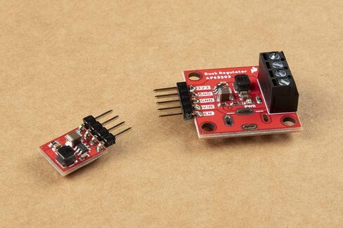 SparkFun Buck Regulator Breakout - 3.3V (AP63203)-Regulate power-2A synchronous Buck Converter- Wide Input 3.8V-32V- high-Efficiency Step-Down DC/DC Conversion- Low Profile 1 inch x 1 inch Footprint in Saudi Arabia