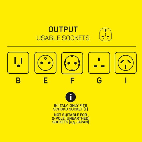 محول Go Travel Worldwide + USB، محول سفر عالمي للأجهزة الكهربائية الصغيرة، محول قابس مؤرض مع منافذ USB مزدوجة، أساسيات السفر للسفر حول العالم in Kuwait