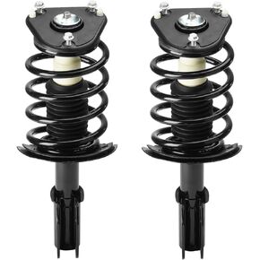 Front Strut Shock Assembly w/Coil Spring Compatible with Buick Lesabre/Cadillac Deville Sedan/Pontiac Bonneville 00-05, Lucerne/Dts 06-11, Oldsmobile Aurora 01-03, Replace 171685, 2PCS
