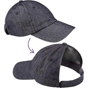 Curl Keeper Badazz Backless Curl Cap – Flexible, Open-Back Cap Perfect for Natural Curly Hair, Messy Buns & Ponytails