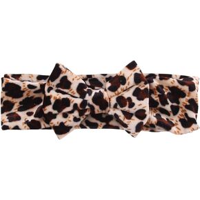 Mom and Baby Headbands Leopard Headwraps Infants Hair Bands(F13)