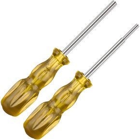 Gamebit Screwdriver Set, Security Screwdriver Bit Set 3.8mm and 4.5mm Security Screwdriver Bits Perfect fit for Virtual Boy, Opening Nintendo, Sega Consoles and Game Cartridges - Green