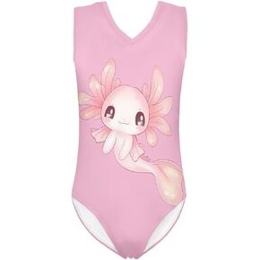 Tongluoye Gymnastics Leotards for Girls Size 3-14 One Piece Swimsuit Dace Outfit