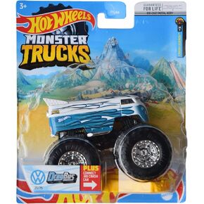 Hot Wheels Monster Trucks Drag Bus - Connect and Crash Car 23/75 - Dragbus