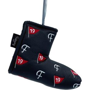 Blade Putter Headcover with Strong Magnetic Closure - Premium Leather Headcover - Fits All Standard Blade Putters Scotty Cameron, Taylormade, Odyssey, Ping etc.