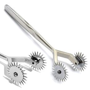 Wartenberg Neuro Pinwheel Stainless Steel 2 Head Diagnostic Instrument Pin Wheel - Strong Pinwheel DS-1469