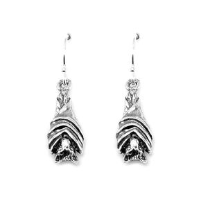 Sterling SIlver Bat Earrings