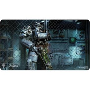 Ultra PRO - Fallout Playmat - Puresteel Paladin - for Magic: The Gathering, Limited Edition Collectible Trading Tabletop Gaming Essentials Accessory Supplies