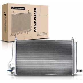 A-Premium Air Conditioning A/C Condenser Compatible with Kia Rio 2006-2011 Rio5 2006-2011 L4 1.6L DOHC