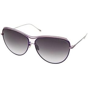 Dita 21008-E-PUR-SLV-63 نظارة شمسية Starling أرجواني-فضي مع رمادي داكن إلى شفاف-A/R 63 ملم in Kuwait