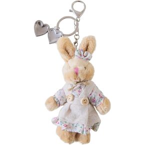 Plush Easter Bunny Keychain for Women Photo box Backpack Birthday Gift Baby Show Wedding Party Favors in Kuwait