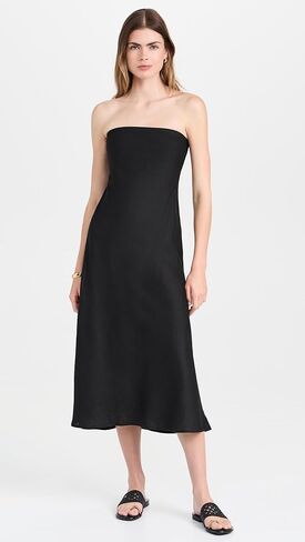 فستان Enza Costa للسيدات من الكتان in Kuwait