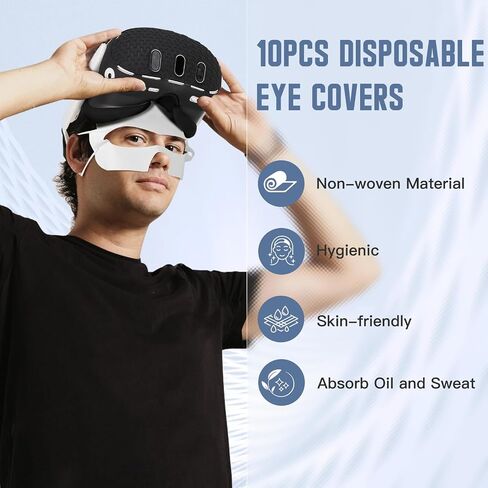 TiMOVO VR Protective Accessory Set for Meta Quest 3, VR Protective Cover Include Controller Grip, VR Shell Cover, Face Cover,Lens Cover, Thumb Girp,Eye Cover, Protective Shell for Oculus Quest 3,Black in Saudi Arabia