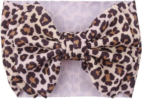 Mom and Baby Headbands Leopard Headwraps Infants Hair Bands(F13) in Saudi Arabia