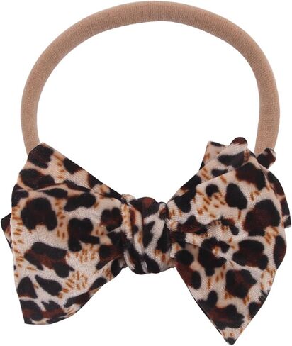 Mom and Baby Headbands Leopard Headwraps Infants Hair Bands(F13) in Saudi Arabia