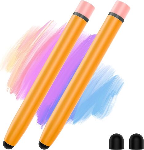 TiMOVO Kids Stylus Pen for Kindle Tablet, 2 Pack Stylus Pen for Kids Touchscreen Kindle Fire/iPad/iPhone Drawing Tablet Pen Children Crayon Stylus Pencil in Saudi Arabia