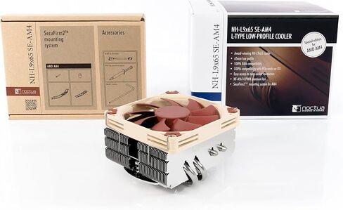 Noctua NH-L9x65 SE-AM4 مبرد وحدة المعالجة المركزية منخفض المستوى عالي الجودة لـ AMD AM4 in Saudi Arabia
