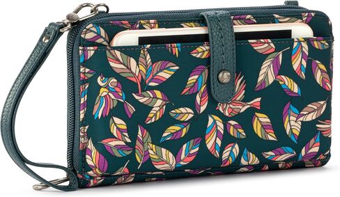 Sakroots Artist Circle Smartphone Crossbody in Eco Twill, Detachable Wristlet Strap in Saudi Arabia