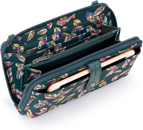 Sakroots Artist Circle Smartphone Crossbody in Eco Twill, Detachable Wristlet Strap in Saudi Arabia