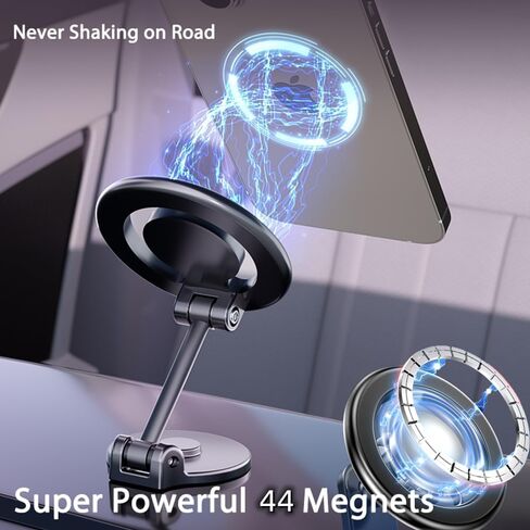 Magnetic Car Phone Holder, Ultra Stable Car Mount, 360° Rotatable Magnetic Mount, Compatible with Car Holder, Cell Phone Holder in Saudi Arabia