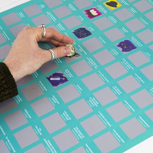 ملصق قائمة الدلو من Gift Republic GR630001 مكون من 100 مكان للخدش in Kuwait