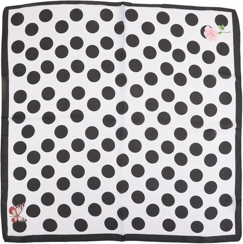 27.5 Inches Silk Head Scarf for Women Scarf Silk Square Scarves in Saudi Arabia