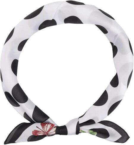 27.5 Inches Silk Head Scarf for Women Scarf Silk Square Scarves in Saudi Arabia